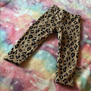 Carter's Leopard Print Leggings - Tan and Black